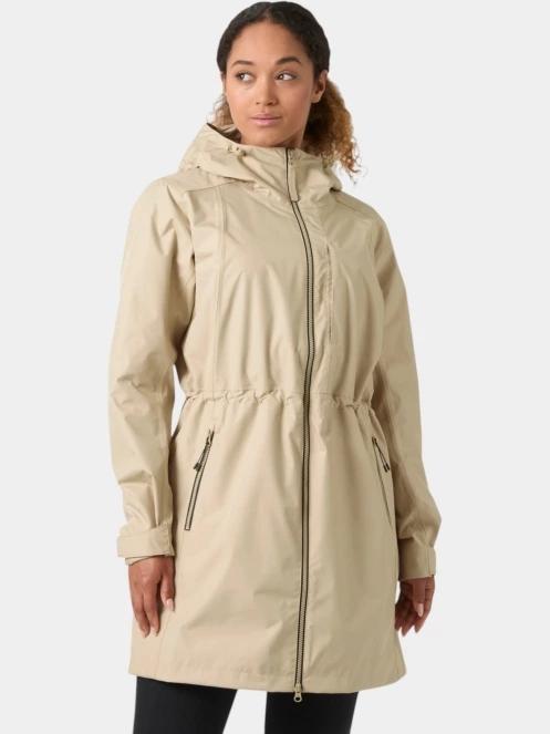 Helly Hansen W Westport Raincoat női esőkabát homok színben 2