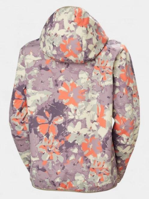 Helly Hansen W Graphic Rain Jacket női esőkabát lila színben 7