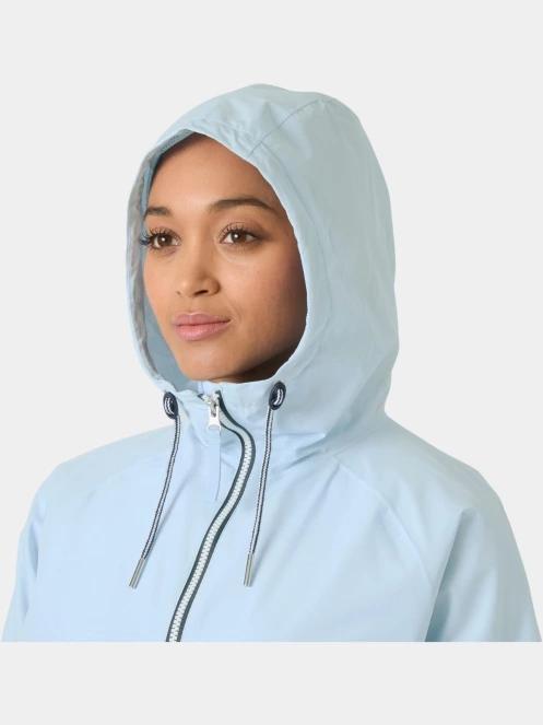 Helly Hansen W Koster Rain Jacket női esőkabát világoskék színben 5