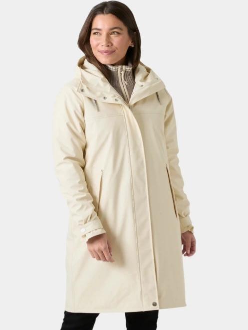 Helly Hansen W Moss Ins Pu Coat női esőkabát homok színben 2