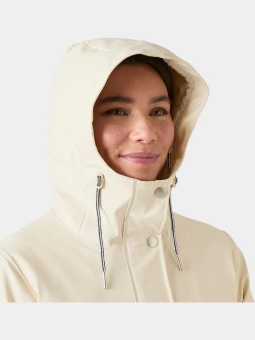 Helly Hansen W Moss Ins Pu Coat női esőkabát homok színben 5