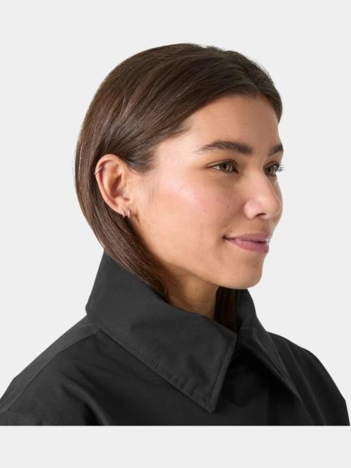 Helly Hansen W Avenue Ins Long Trench Coat női ballonkabát fekete színben 8