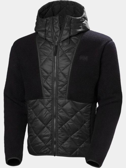 Helly Hansen Stowe Hooded Hybrid Jacket férfi hibrid felső fekete színben 6
