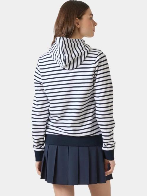 Helly Hansen W Core Graphic Hoodie női kapucnis pulóver sötétkék színben 3