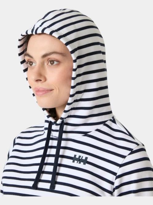 Helly Hansen W Core Graphic Hoodie női kapucnis pulóver sötétkék színben 4