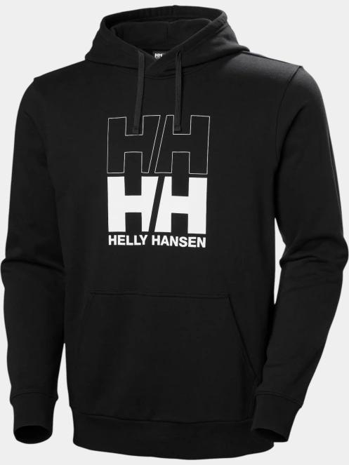 Helly Hansen Core Graphic Hoodie férfi kapucnis pulóver fekete színben 6