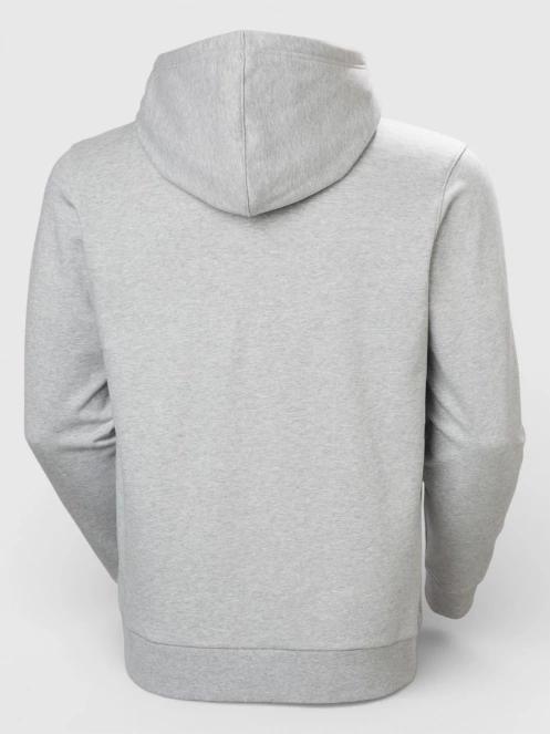 Helly Hansen Core Graphic Hoodie férfi kapucnis pulóver szürke színben 7