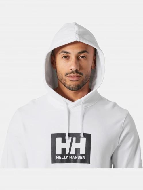 Helly Hansen Hh Box Hoodie férfi kapucnis pulóver fehér színben 4