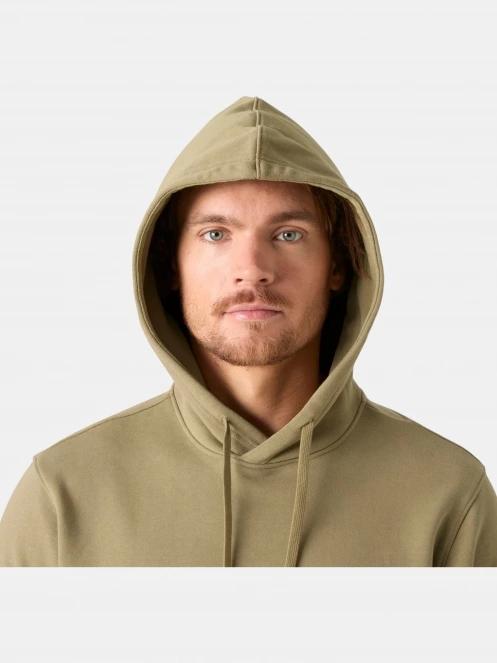 Helly Hansen Hh Box Hoodie férfi kapucnis pulóver oliva színben 5