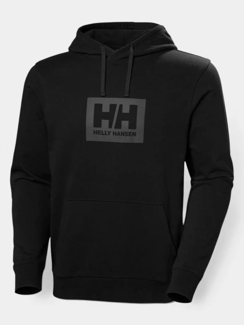 Helly Hansen Hh Box Hoodie férfi kapucnis pulóver fekete színben 6
