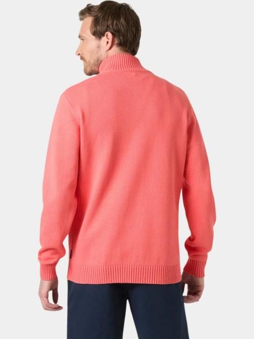 Helly Hansen Smoegen 1/2 Zip Sweater férfi kötött pulóver piros színben 3