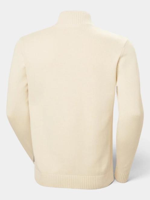 Helly Hansen Smoegen 1/2 Zip Sweater férfi kardigán homok színben 7