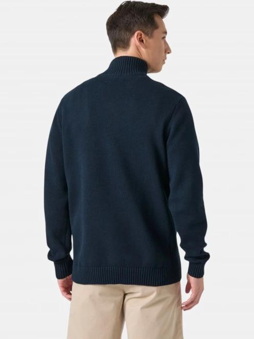 Helly Hansen Smoegen 1/2 Zip Sweater férfi kardigán sötétkék színben 3