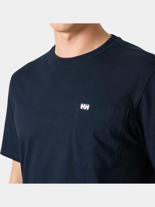 Helly Hansen Hudson T-Shirt férfi rövid ujjú póló sötétkék színben 4