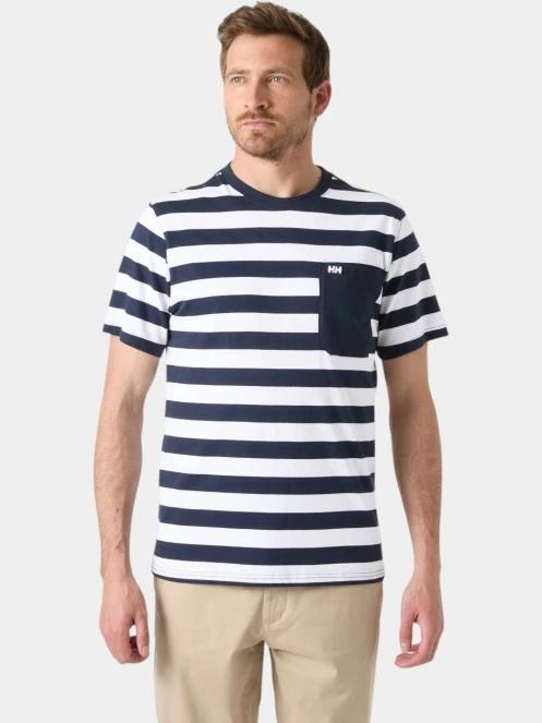 Helly Hansen Hudson T-Shirt férfi rövid ujjú póló sötétkék színben 2