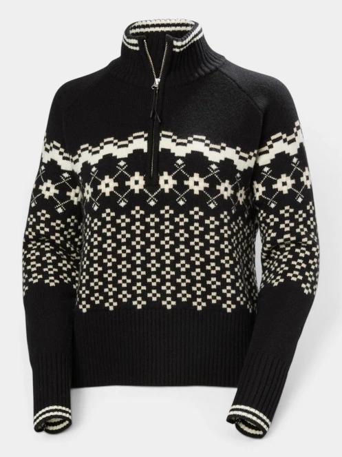 Helly Hansen W Apr?S Knit Sweater női kötött pulóver fekete színben 2