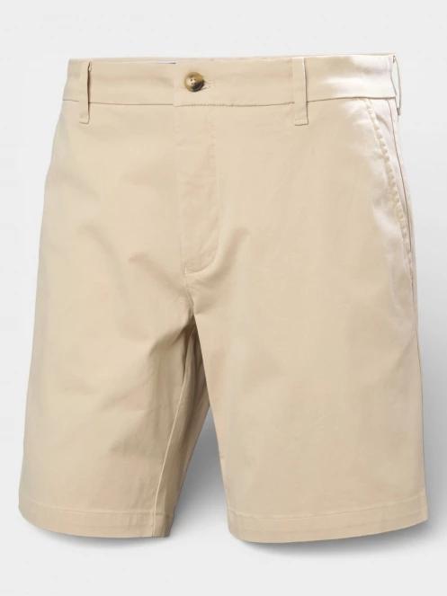 Helly Hansen Bryggen Chino Shorts férfi rövidnadrág homok színben 6