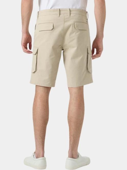 Helly Hansen Bryggen Cargo Shorts férfi oldalzsebes rövidnadrág homok színben 4