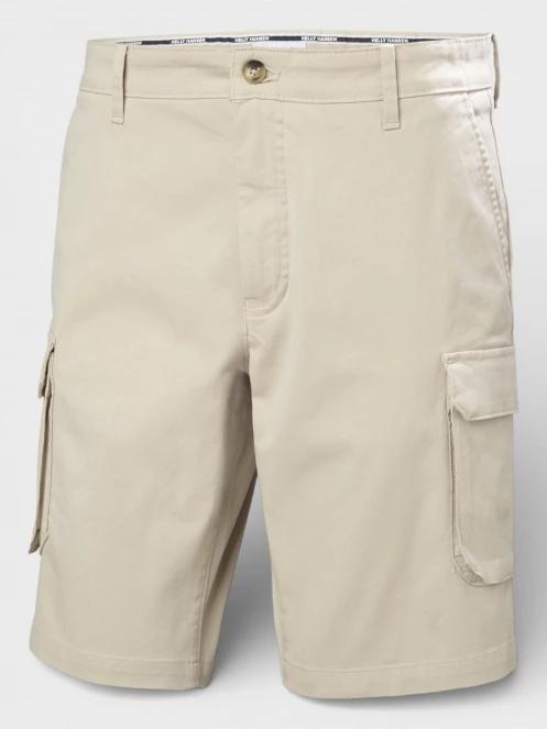 Helly Hansen Bryggen Cargo Shorts férfi oldalzsebes rövidnadrág homok színben 8
