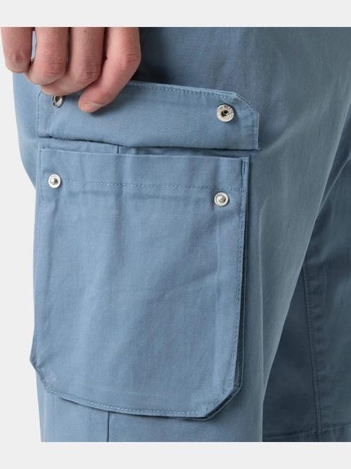 Helly Hansen Bryggen Cargo Shorts férfi oldalzsebes rövidnadrág kék színben 4