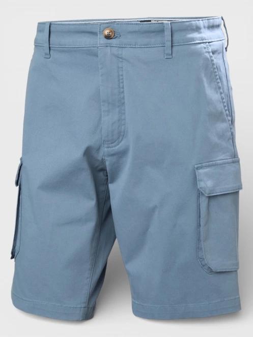 Helly Hansen Bryggen Cargo Shorts férfi oldalzsebes rövidnadrág kék színben 7