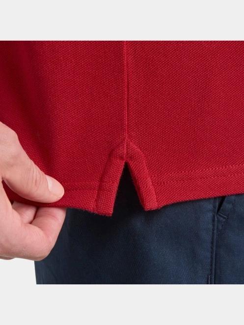 Helly Hansen Hudson Polo férfi galléros póló piros színben 4