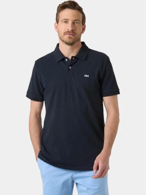 Helly Hansen Hudson Polo férfi galléros póló sötétkék színben 2