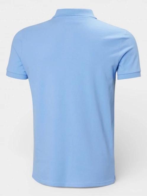 Helly Hansen Hudson Polo férfi galléros póló világoskék színben 7