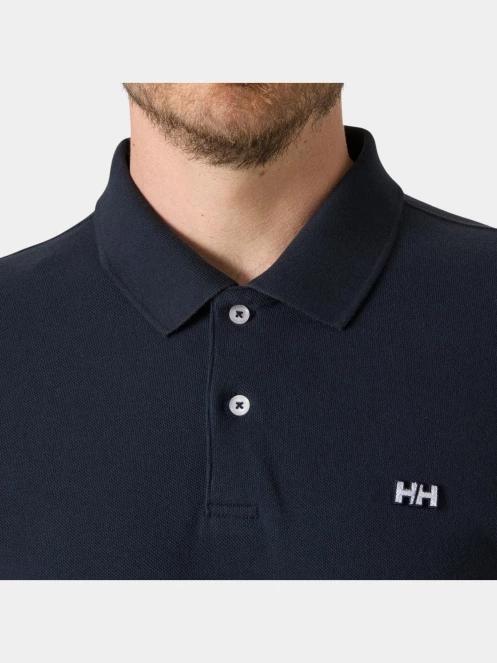 Helly Hansen Hudson Polo férfi galléros póló sötétkék színben 4