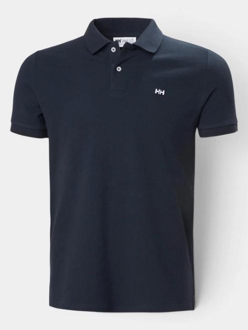 Helly Hansen Hudson Polo férfi galléros póló sötétkék színben 6