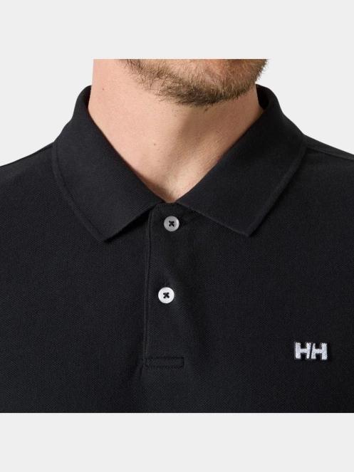 Helly Hansen Hudson Polo férfi galléros póló fekete színben 4