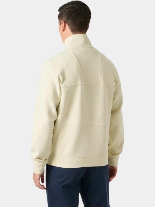 Helly Hansen Koster Sweat Jacket férfi kardigán homok színben 3