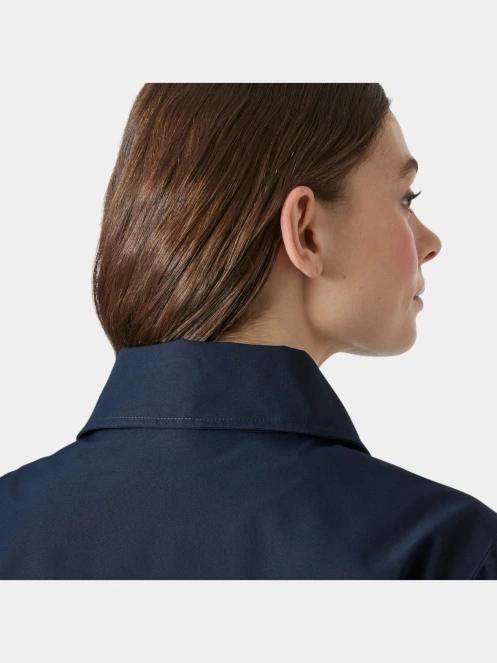 Helly Hansen W Avenue Short Trench női ballonkabát sötétkék színben 4