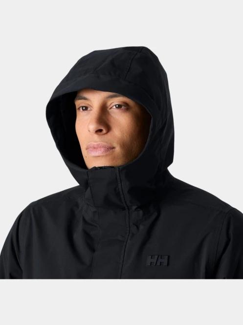 Helly Hansen Brussel Ins Rain Coat férfi esőkabát fekete színben 7