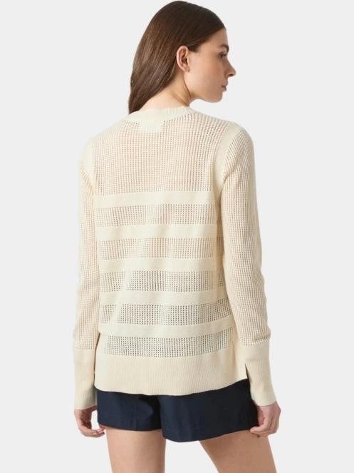 Helly Hansen W Portofino Knit Sweater női kötött pulóver homok színben 3