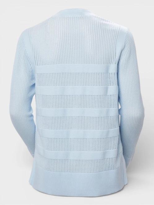 Helly Hansen W Portofino Knit Sweater női kötött pulóver világoskék színben 6