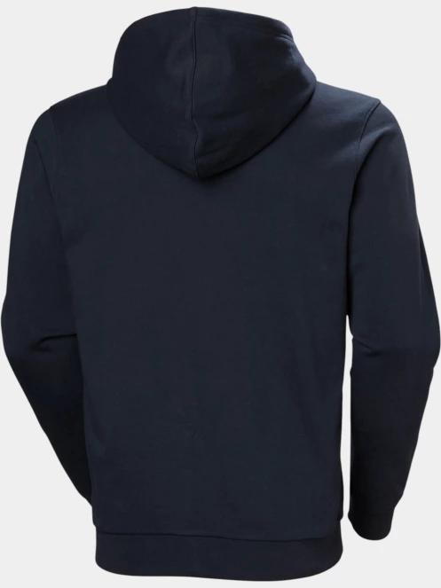 Helly Hansen Hh Logo Fz Hoodie férfi kapucnis pulóver sötétkék színben 7