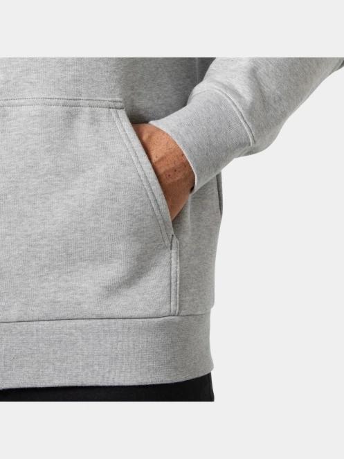 Helly Hansen Hh Logo Fz Hoodie férfi kapucnis pulóver szürke színben 5