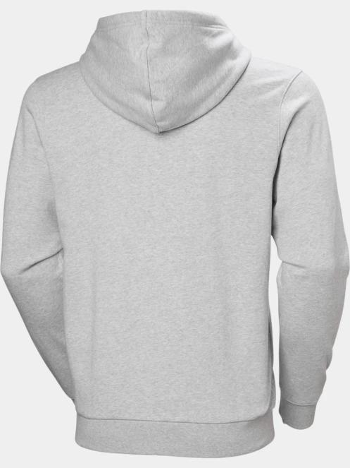 Helly Hansen Hh Logo Fz Hoodie férfi kapucnis pulóver szürke színben 7