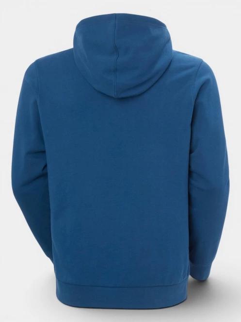 Helly Hansen Hh Logo Hoodie férfi kapucnis pulóver kék színben 7