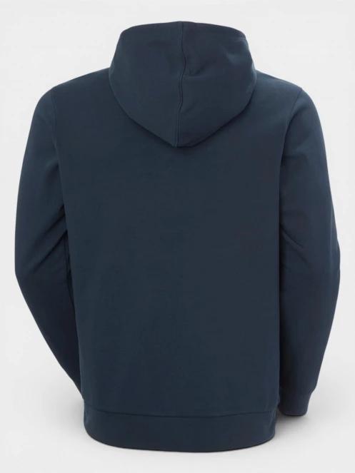 Helly Hansen Hh Logo Hoodie férfi kapucnis pulóver sötétkék színben 6