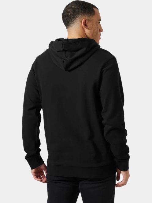 Helly Hansen Hh Logo Hoodie férfi kapucnis pulóver fekete színben 3