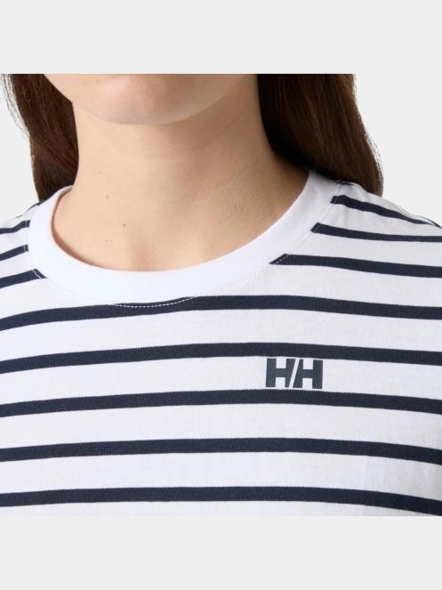 Helly Hansen W Core Graphic T-Shirt 2.0 női rövid ujjú póló sötétkék színben 4