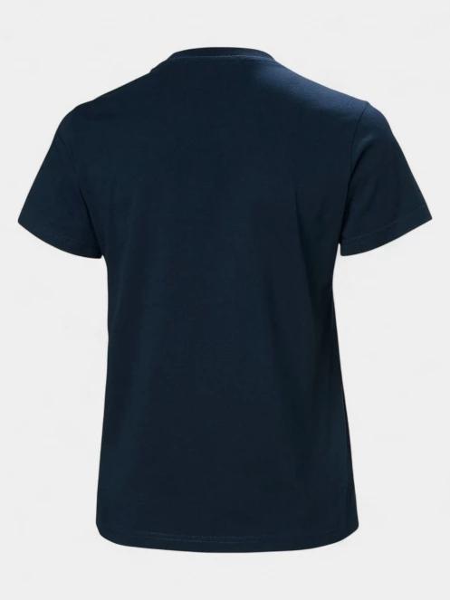 Helly Hansen W Hh Logo T-Shirt 3.0 női rövid ujjú póló sötétkék színben 6