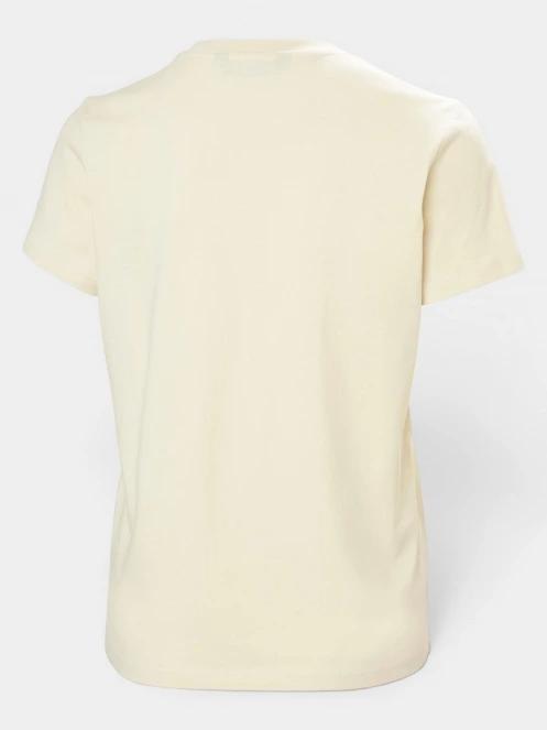 Helly Hansen W Hh Logo T-Shirt 3.0 női rövid ujjú póló sárga színben 3