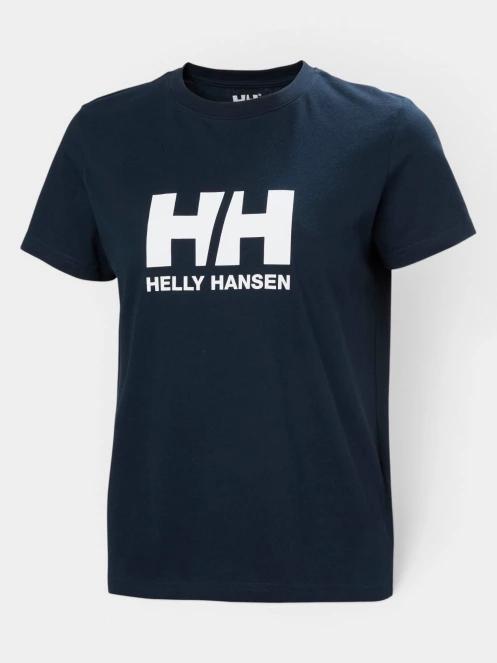 Helly Hansen W Hh Logo T-Shirt 3.0 női rövid ujjú póló sötétkék színben 5