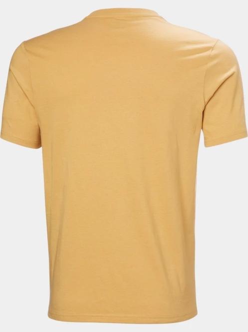 Helly Hansen Hh Logo T-Shirt 3.0 férfi rövid ujjú póló sárga színben 6