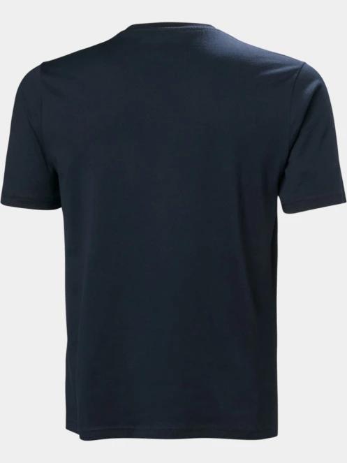 Helly Hansen Hh Logo T-Shirt 3.0 férfi rövid ujjú póló sötétkék színben 6