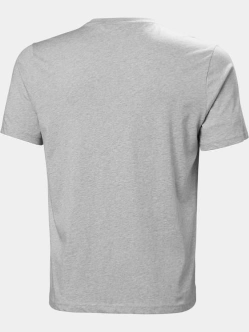 Helly Hansen Hh Logo T-Shirt 3.0 férfi rövid ujjú póló szürke színben 6