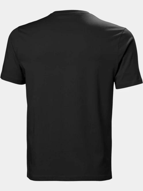 Helly Hansen Hh Logo T-Shirt 3.0 férfi rövid ujjú póló fekete színben 6